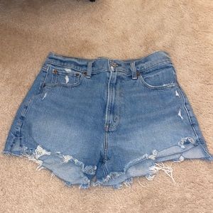Abercrombie Mom jean shorts